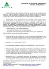 Ineterrogantes de ADIAN sobre reestructuracion del modelo de ESO