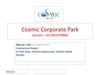 Commercial Project Cosmic Corporate Park (((9910790869))) Greater Noida Yamuna Expressways