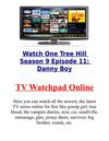 Watch Danny Boy One Tree Hill Season 9 Episode 11
