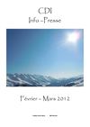 CDI Info Presse Février-Mars 2012