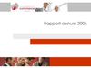 Rapport annuel 2006