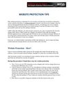Website Protection Tips - How To Keep Away Malware And Hackers