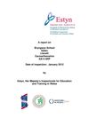 Estyn Report - March 2012