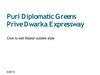 Puri Diplomatic Greens Prive Dwarka Expressway +91 9811 999 666 Property Gurgaon