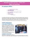 Compte rendu de l'action des BTS Tourime et BTS Hôtellerie : sensibilisation à leur thème d'épreuve de Culture...