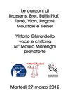 Chansons pour Soiréè Francaise - Breganze 27 marzo 2012
