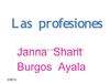 Vocabulary Janna Profesiones