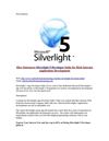 Hire Outsource Silverlight 5 Developer India for Rich Internet Application Development