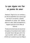 Lo que alguna vez fué un poema de amor