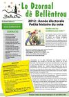 Bulletin de la commune de Bellentre 