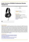 Audio-Technica ATHM50S Professional Monitor Headphones