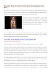 Revealed - How To Use The Truth About Abs Program To Lose Post ...