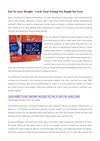 Eat To Lose Weight - Cycle Your Eating For Rapid Fat Loss