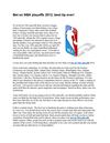 Bet on NBA playoffs 2012, best tip ever!