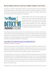 Reverse Phone Detective And Trace Mobile Number To Its Owner