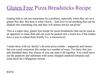 Gluten Free Pizza Breadsticks Recipe