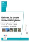 Guide : les études d’énergies renouvelables dans les opérations d’aménagement