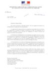 Intervention auprès du Ministre de l'Agriculture au sujet de la libéralisation des droits de plantation. 