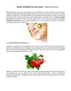 Home remedies for acne scars - clean and clear!