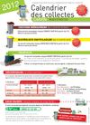 Calendrier de collecte des déchets - Carvin Voies étroites