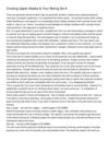 Cruising Upper Alaska & Your Bering Se A