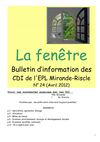 Bulletin d'information des CDI de l'EPL Mirande-Riscle : ouvrez la fenêtre !