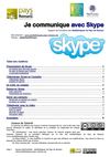 Je communique avec Skype