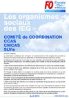 Présentation des organismes sociaux des IEG
