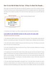 How To Get Rid Of Body Fat Fast - 8 Ways To Shed The Pounds ...