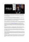 The Reinforced Fashion Of Ralph Lauren Polo Shirts This Year
