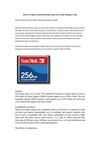 How to Choose Good Electronic Store for Good Memory Card
