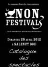 Le catalogue du camping des contes du NON FESTIVAL 2012 de Salency