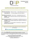 QUATRE NOUVEAUX BUDGETS POUR L'AGENCE DRP ! 