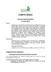 Compte rendu du conseil communautaire du 27 mars 2012
