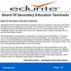Board Of Secondary Education Tamilnadu 