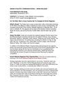 Cross Country Article