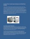 Innovative iPhone Facebook Apps Development with skilled iPhone Developer