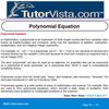 Algebraic Equation Solver