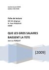 QUE LES GROS SALAIRES BAISSENT LA TETE