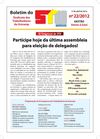 Boletim STU 22/2012 - 17 de Abril