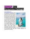Amazing Goa Honeymoon Packages