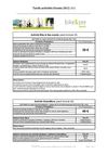 Tarifs 2012 events