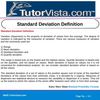 Standard Deviation Definition