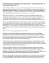 Paid Advertising Marketing And Advertising _ Popular Approach To Ad About The We All B