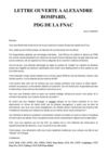 120411 - LETTRE OUVERTE A ALEXANDRE BOMPARD - FNAC - NAO 2012