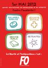 Affiche FO 1er mai 2012
