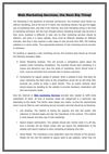 Web Marketing Services the next big thing
