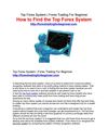 How to Find the Top Forex System