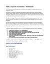 Posh Infosys : Flash Corporate Presentation 
