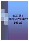 Rapport d'activité Développement Social